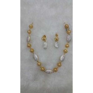 Antique 916 Gold Necklace Set