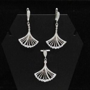 925 Silver Designer Ladies Pendent Set