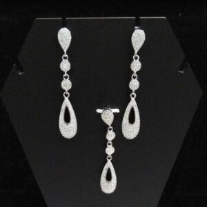 925 Silver Attractive Pendant Set