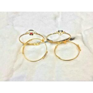 916 Gold Children Cartoon Kada