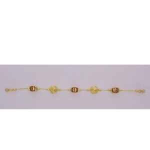 916 Gold Fancy Meenakari Bracelet