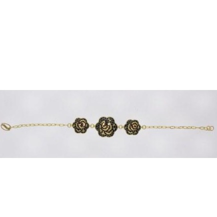 916 GOLD MINA TRADITIONAL BRACELET