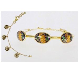 916 Gold Fancy Bracelet For ladies