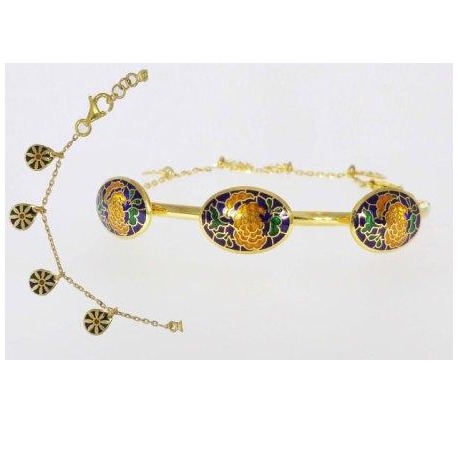 916 Gold Fancy Bracelet For ladies