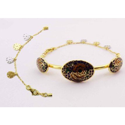 916 GOLD MEENA TRADITIONAL BRACELET