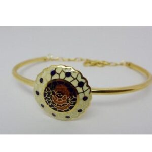 916 Gold Meenakari Bangles Style Bracelet