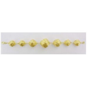 916 GOLD CNC TRADITIONAL BRACELET