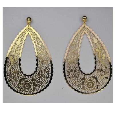 916 GOLD CNC EARRING
