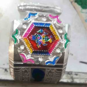 silver Gents Indian kada