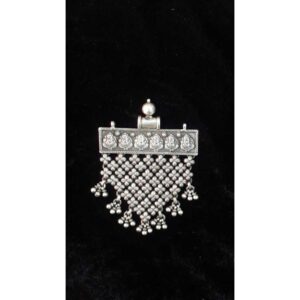Silver Ganesha Designer Pendant