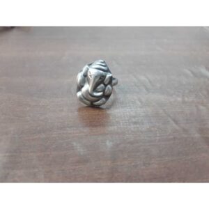 Silver 925 Designer Ganesha Ring