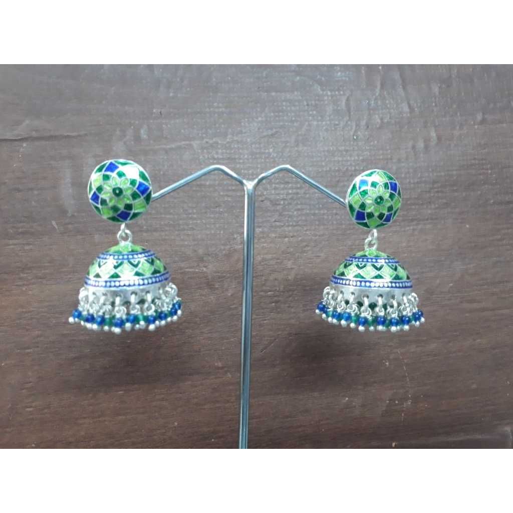925 Silver Jhumar Modern Stylish Earrings