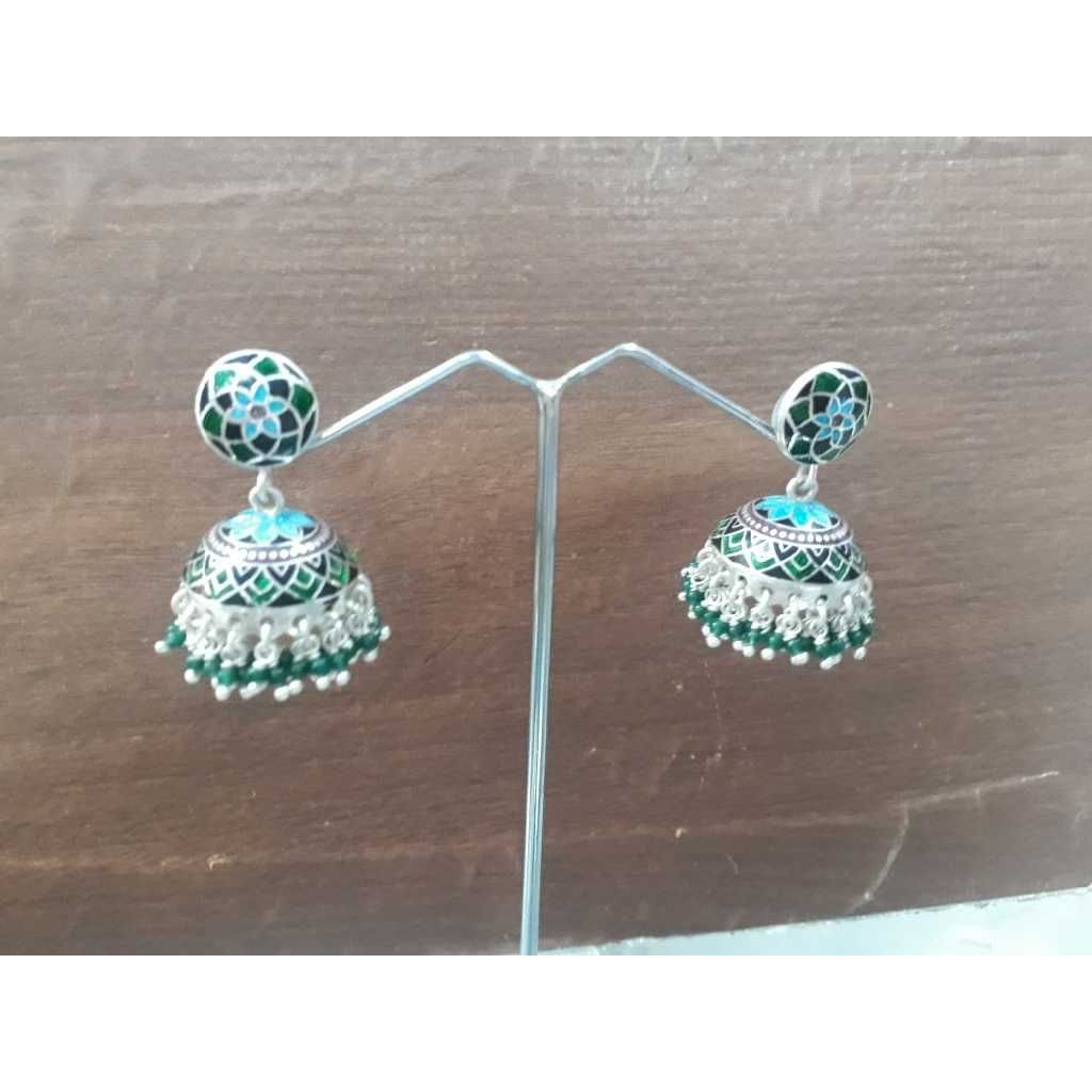 Silver 925 Jhumar Earrings