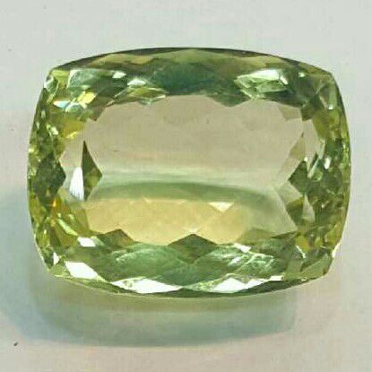 1ct octagonal green quartz