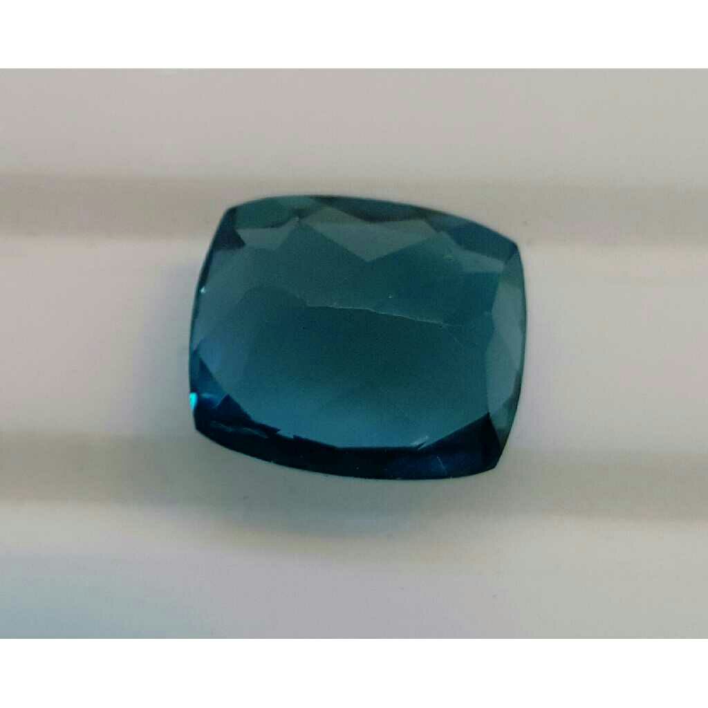 10ct octagonal blue topaz