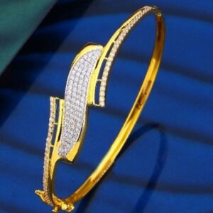gold stylish diamond bracelet