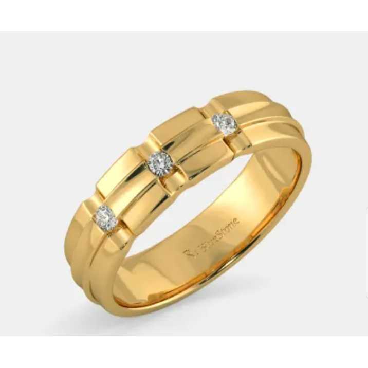 18 Ct Fancy Gents Ring 113