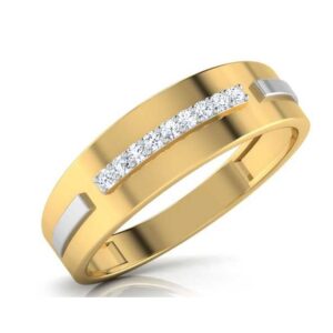 18 Ct Desiner Gents Ring