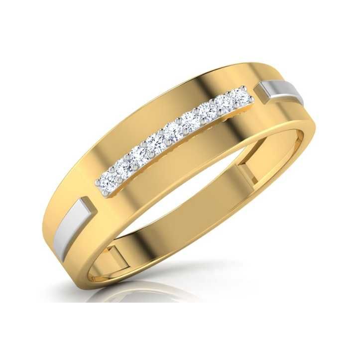18 Ct Desiner Gents Ring