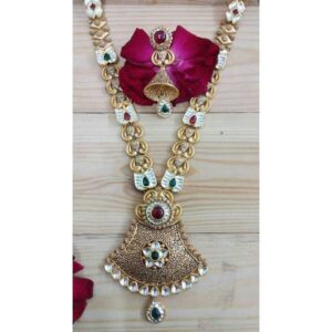916 Exclusive Fancy Long Necklace Set