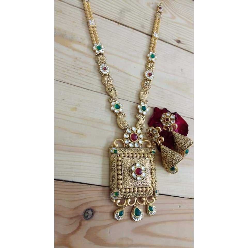 916 Exclusive Gold Necklace Set