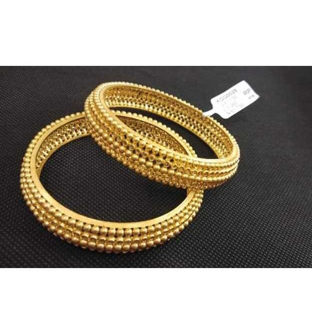 22kt Gold Exclusive Plain Kangans