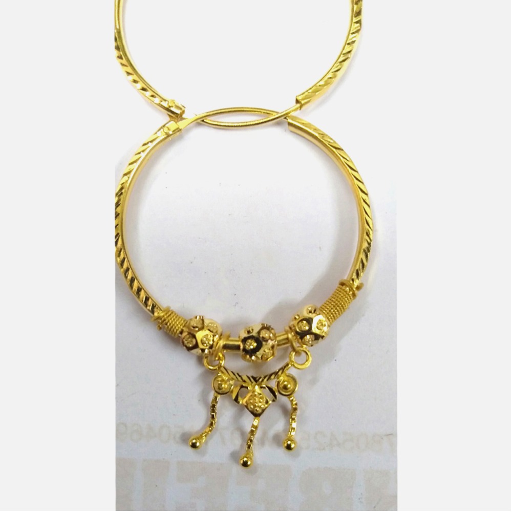 916 Gold Fancy Latkan Bali For Ladies