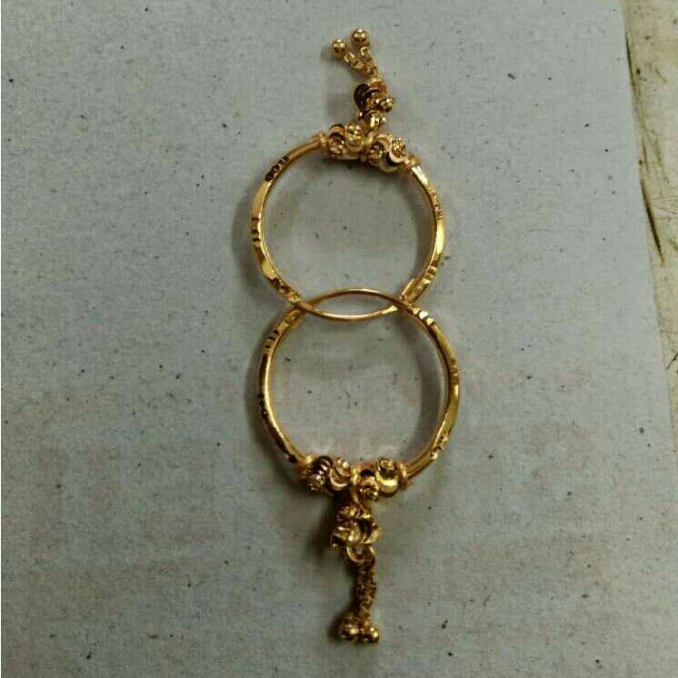 20KT Gold Designer Vertical Ladies Bali