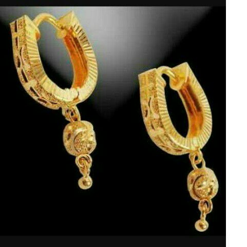 20K Gold Ladies Yellow ' U ' Bali