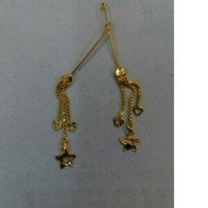 18K Gold Designer Ladies Latkan Earrings