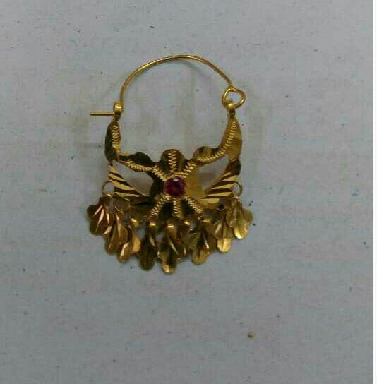 18K Gold Ladies Jhummar Butti