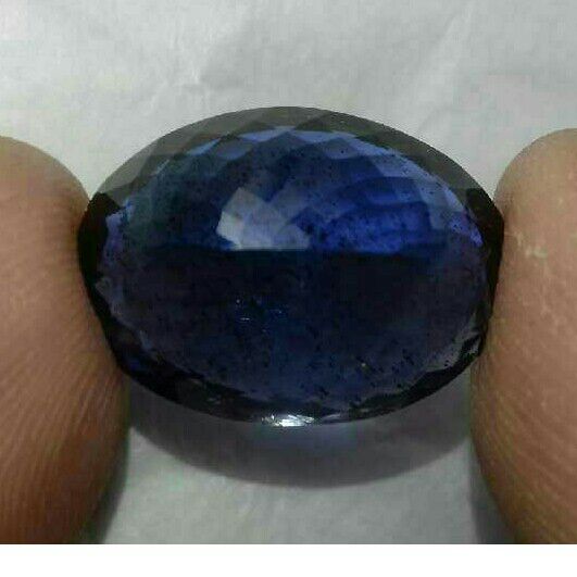 17.0ct oval blue iolite - Image 3