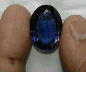 17.0ct oval blue iolite