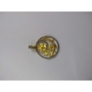 Sterling Silver 925 Victorian Indian Ladies Prong Pendants