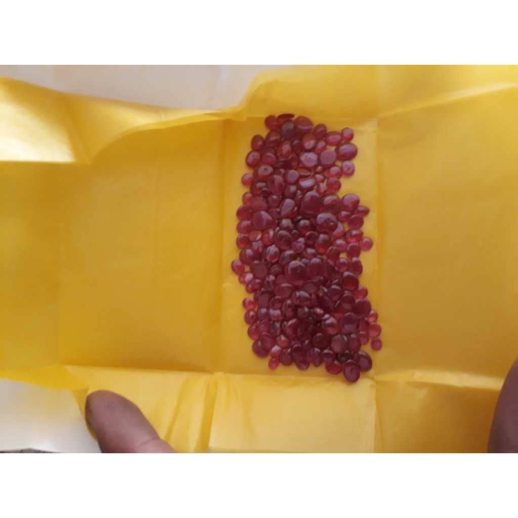100ct oval red ruby-manek - Image 2