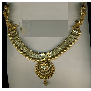 22K/916 Gold Antique Necklace