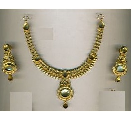 22K / 916 Gold Classic Ladies Necklace Set