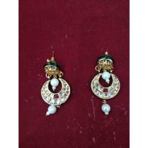 Artificial Fancy Kundan Ladies Earrings