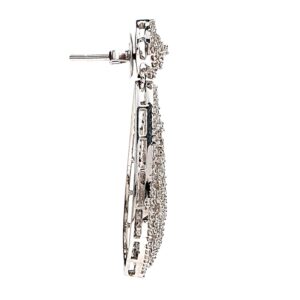 Attractive Diamond Long Earrings