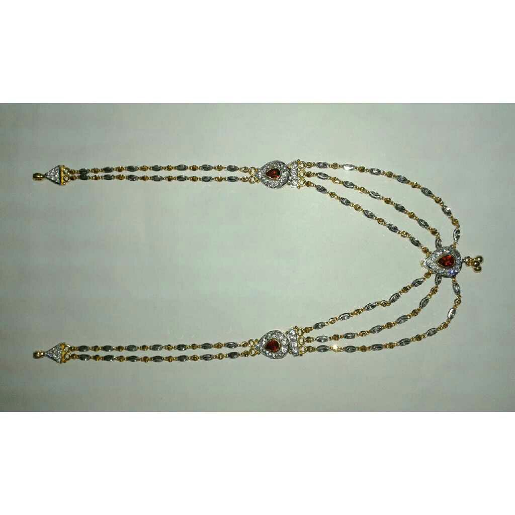 22K / 916 Yellow Gold 3 Line Traditional Mala