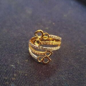 22k Gold Modern Ladies Ring
