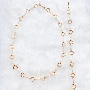 rose gold plating chain bracelet