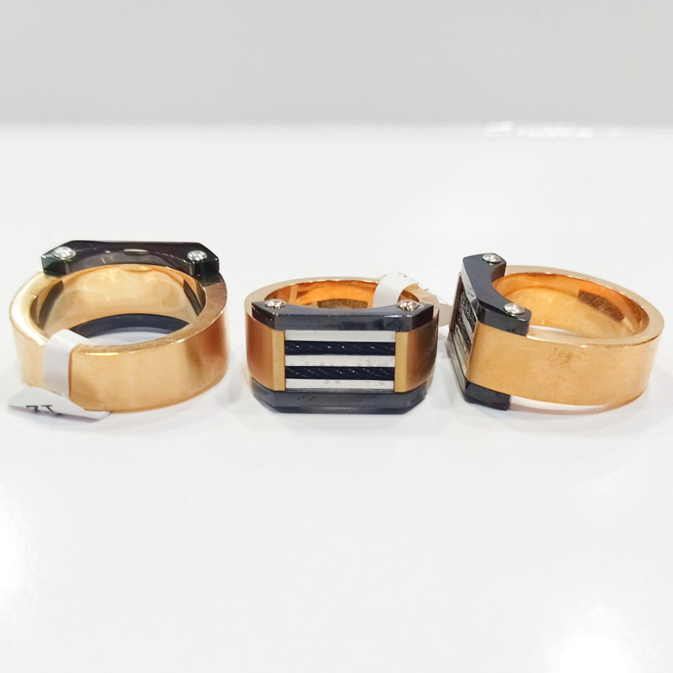 Steel ring for man