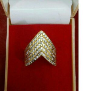 Designer Fancy Gents Yellow Ring