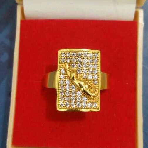 Designer Fancy Gents Yellow Ring