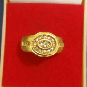 Designer Fancy Gents Yellow Ring
