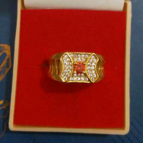 916 Gold handmade Gents Ring