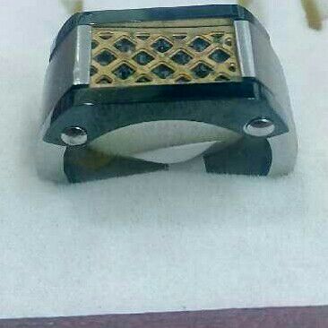 Fancy Stainless Steel Ring - Image 2