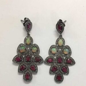 Oxidise  Diamond Earrings