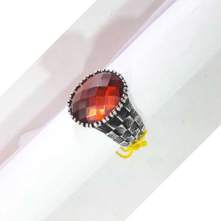 925 Silver Gents Stone Ring